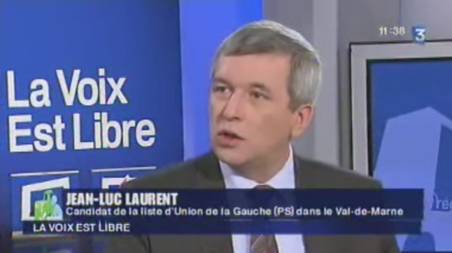 Jean-Luc Laurent était invité de l'émission la voix est libre sur France 3